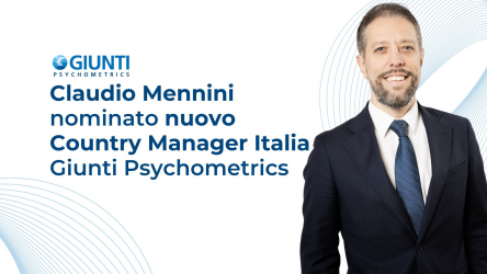 Giunti Psychometrics: Claudio Mennini nominato nuovo Country Manager Italia