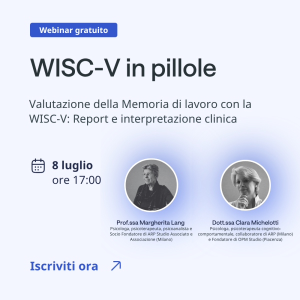 WEBINAR – WISC-V in pillole – Parte 3 (gratuito)