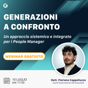 WEBINAR – Generazioni a Confronto (gratuito) 
