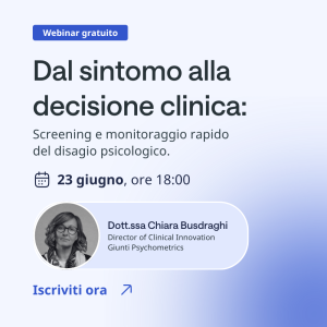 Webinar – Dal sintomo alla decisione clinica (gratuito)